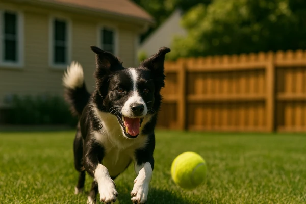 Pet thriving and confident after animal communication healing
